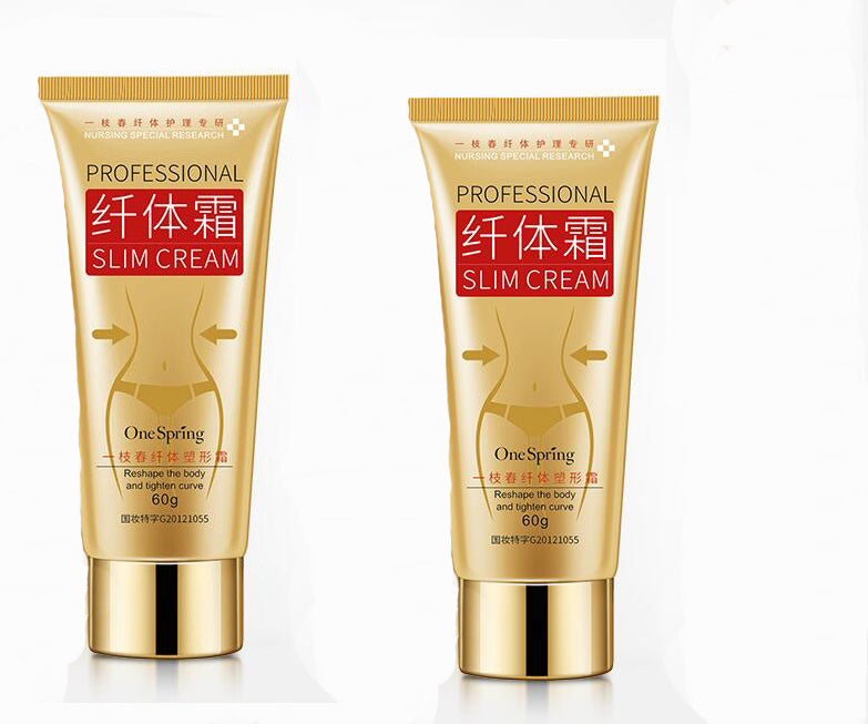 A spring slimming body cream moisturizing