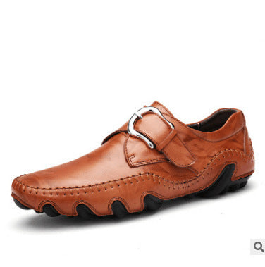 Octopus Leather Shoes Men's Casual Shoes