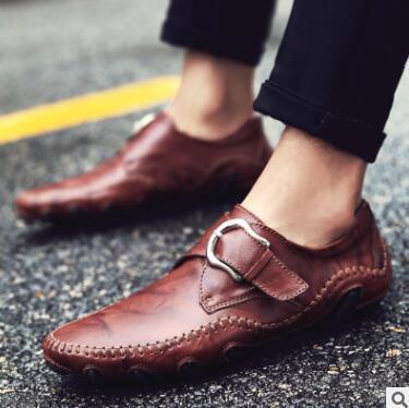 Octopus Leather Shoes Men's Casual Shoes