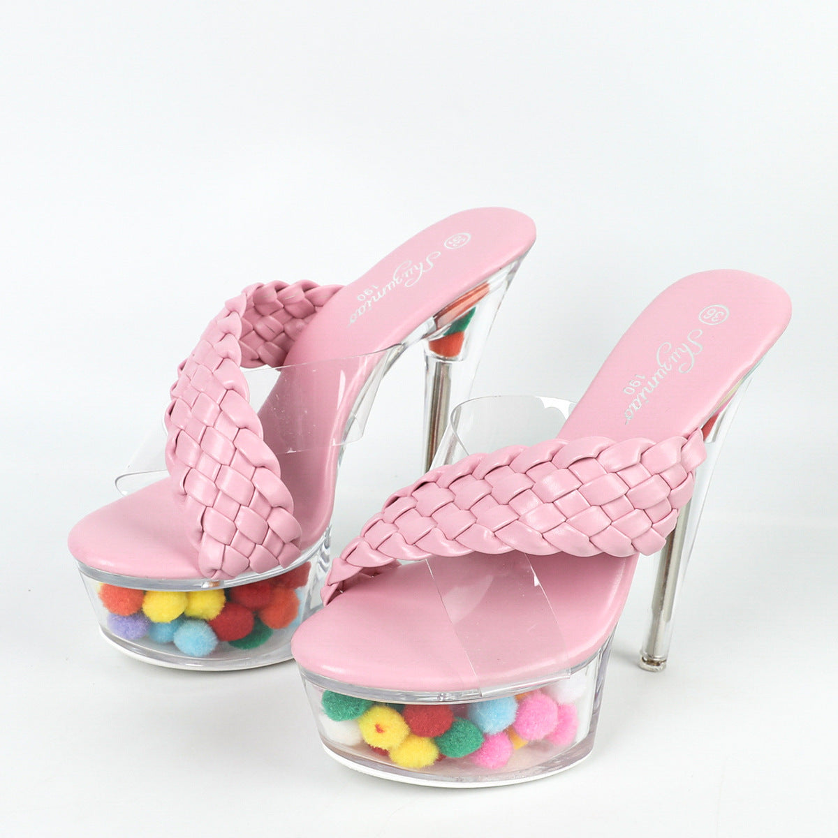 Sexy Super High Heels 15CM Stiletto Waterproof Platform