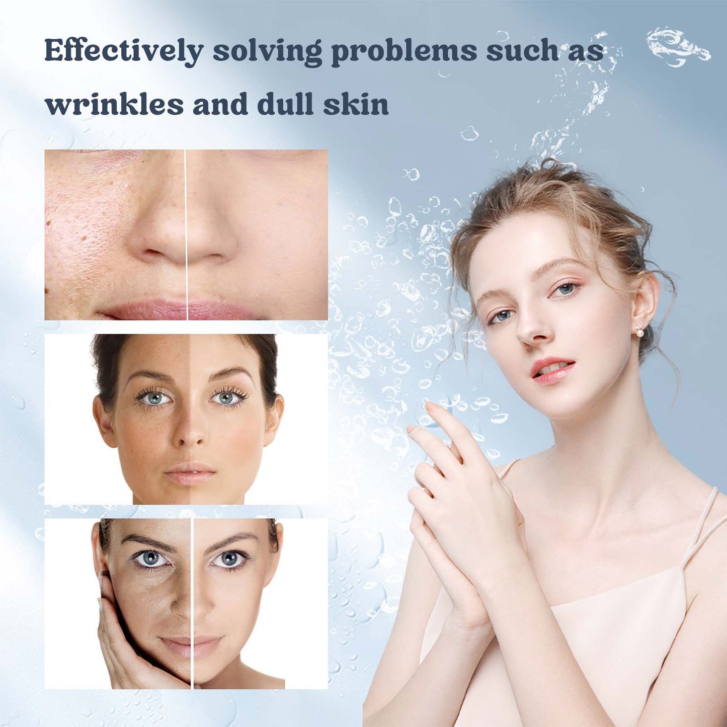 Fading Wrinkle Moisturizing And Whitening Skin Mask