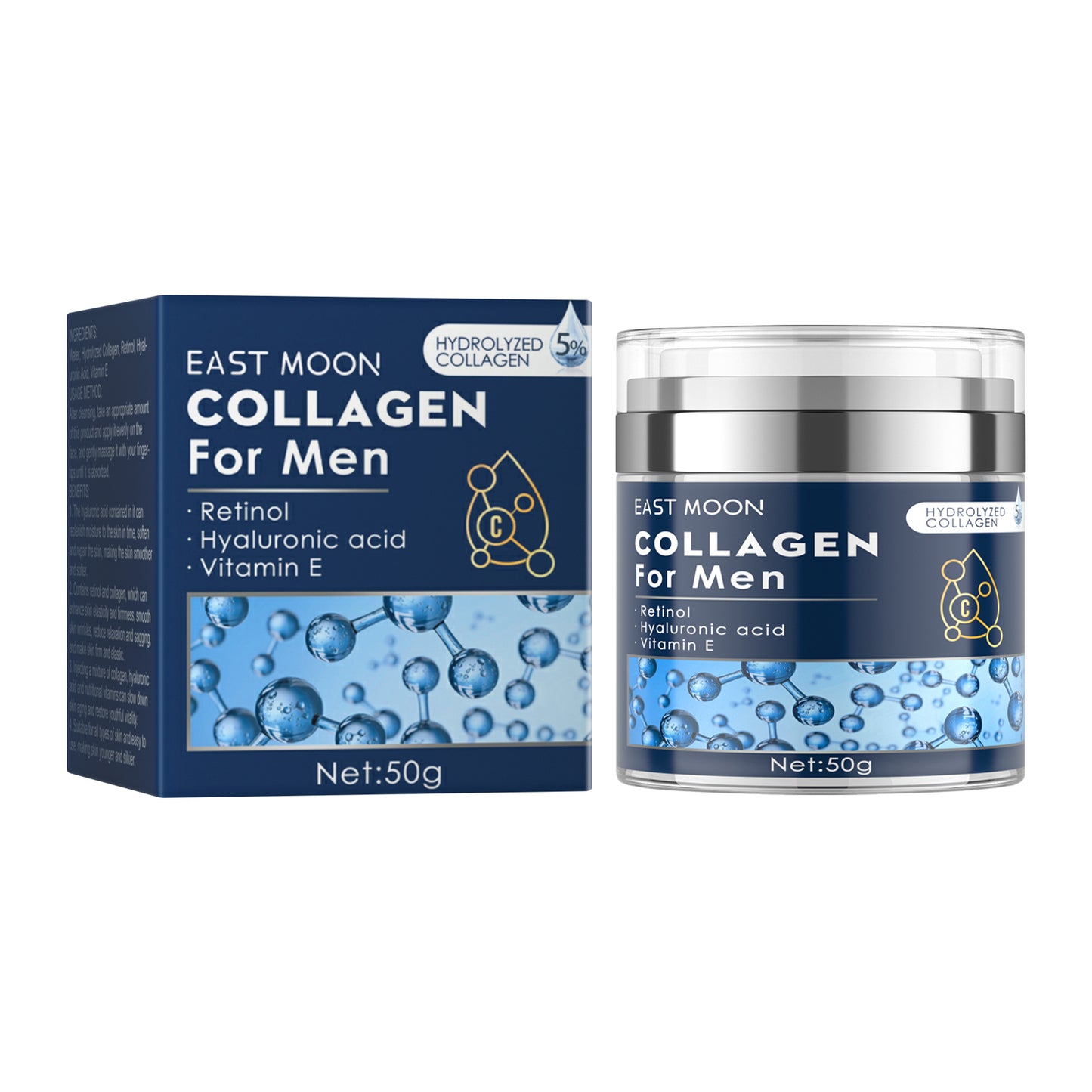 East Moon Collagen Cream: Anti-Aging Moisturizer for Smooth, Firm Skin