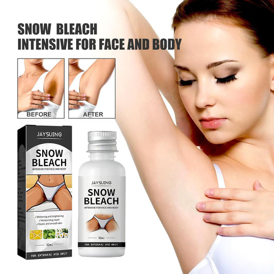 Snow Bleach Cream: Intimate Skin Lightening for Dark Spots and Sensitive Areas