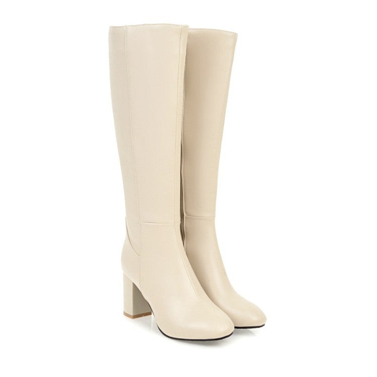 High-heeled Thigh Boot Over The Knee Women