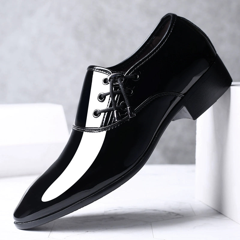 All-Match Boy Korean Style Youth Suit Casual Leather Shoes