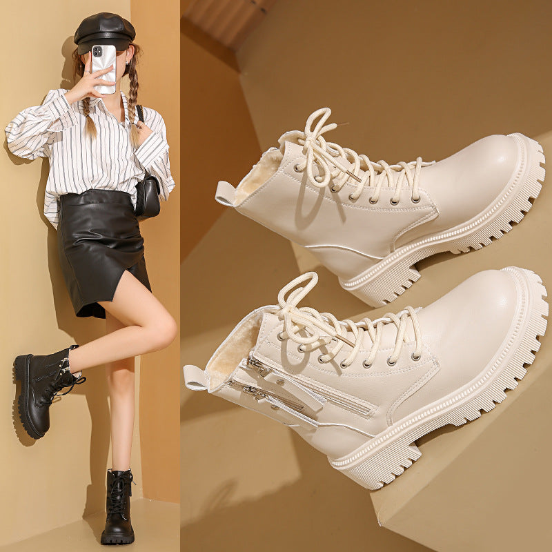 Women's Fashion Leisure Warm Ankle Boots