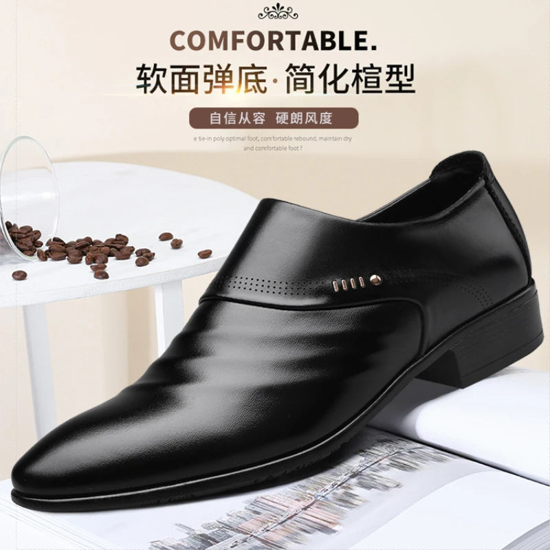 Zapatos Spring Men Leather Shoe