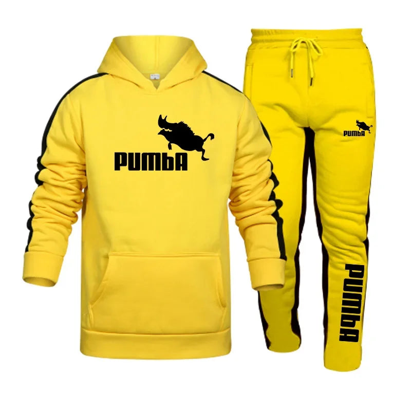 Mens Sweatshirt Suit High Quality Hooded Tracksuit