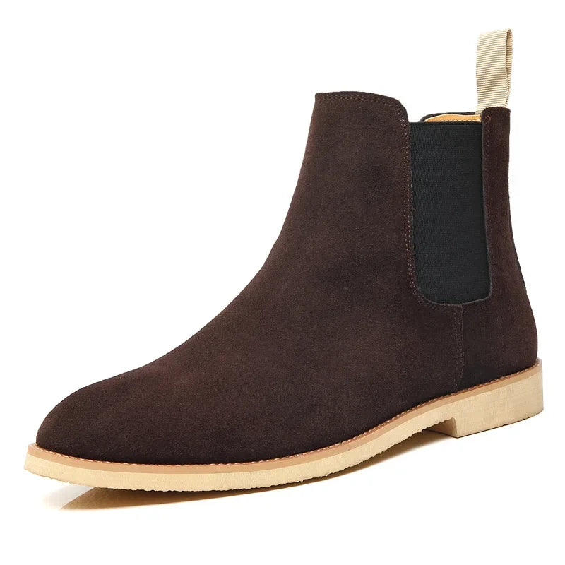 Chelsea Boots Men Pointed Comfortable