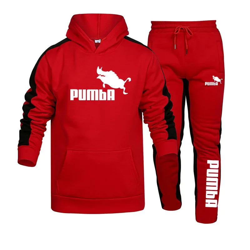 Mens Sweatshirt Suit High Quality Hooded Tracksuit