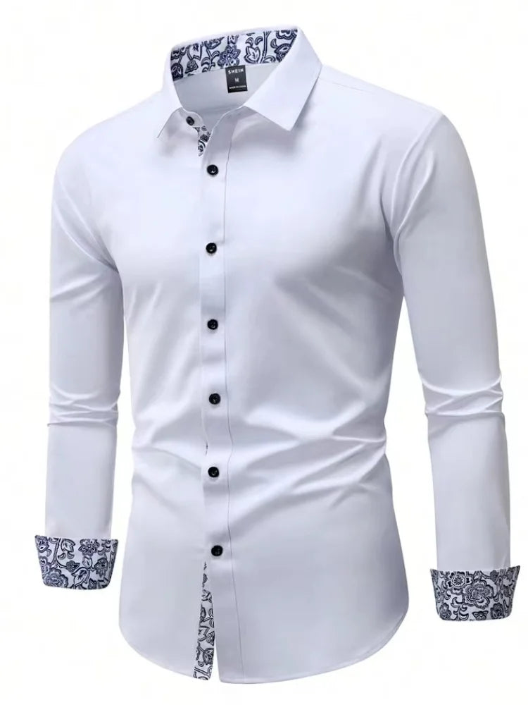 Men's Cotton Shirt Formal Business