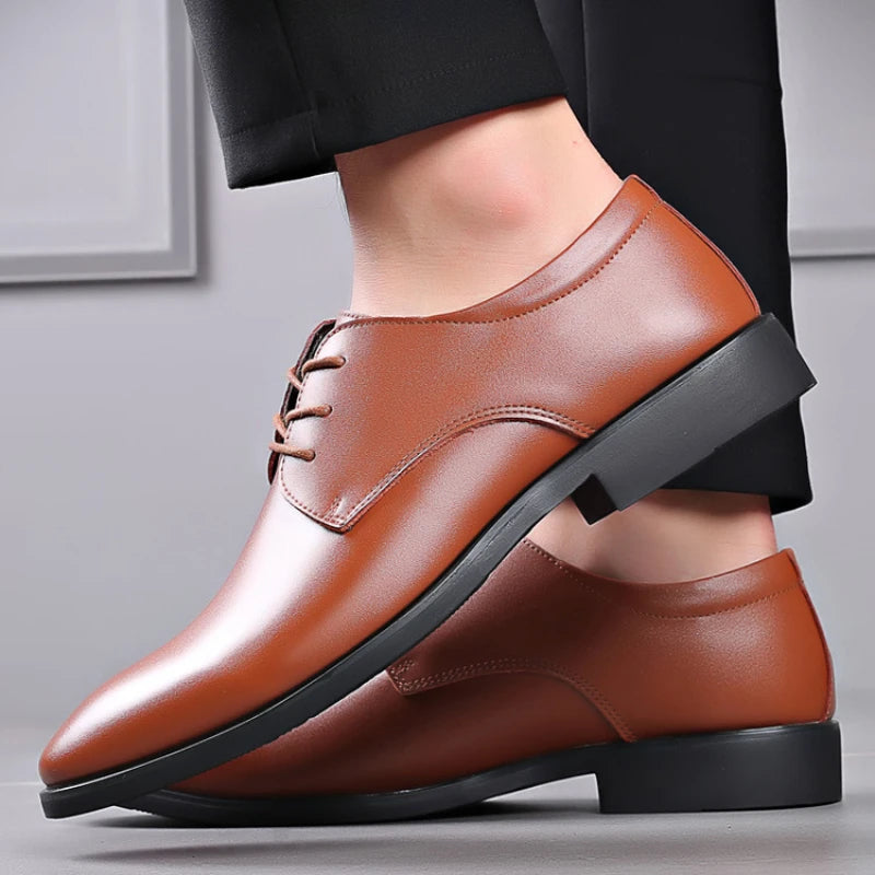 Men's business leather Shoes Soft soled