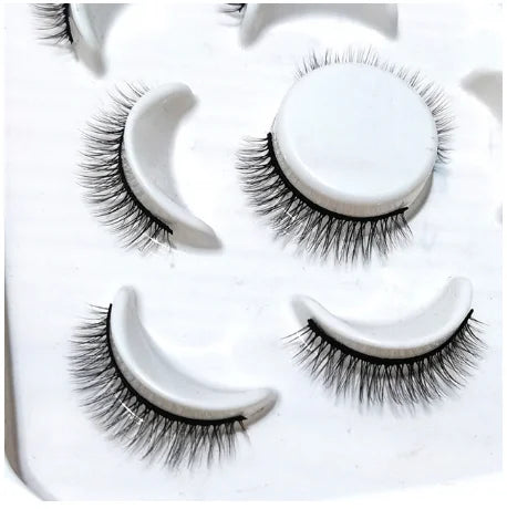 Handmade 3d mink lashes short False Eyelashes Dense Natural Long Messy Eye Lashes Reusable Stage Makeup False Eyelashes