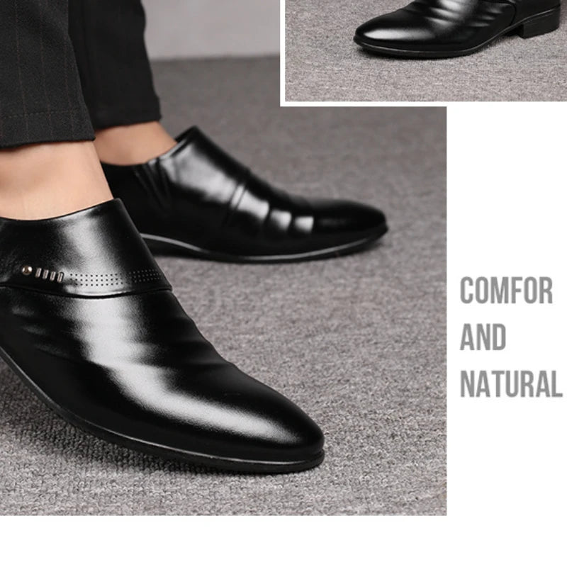 Zapatos Spring Men Leather Shoe