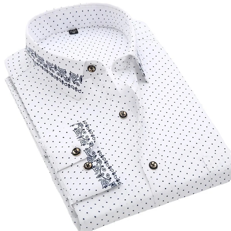 men's shirt Thin long-sleeved