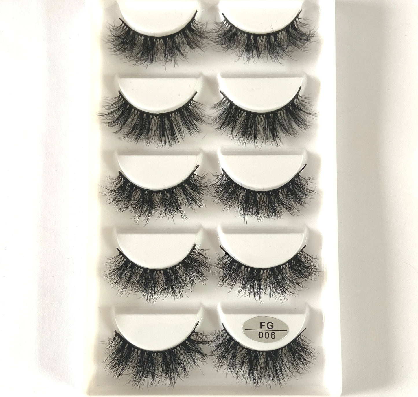 Handmade 3d mink lashes short False Eyelashes Dense Natural Long Messy Eye Lashes Reusable Stage Makeup False Eyelashes