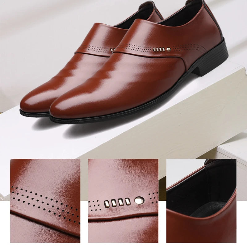 Zapatos Spring Men Leather Shoe