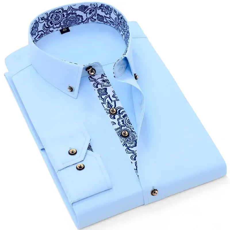 Men's Cotton Shirt Formal Business