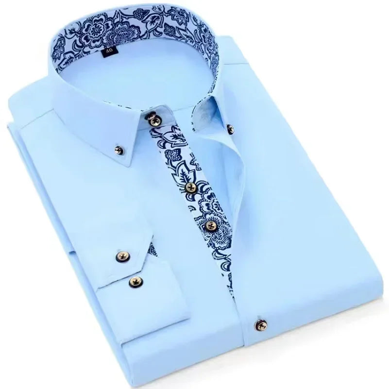 Men's Cotton Shirt Formal Business