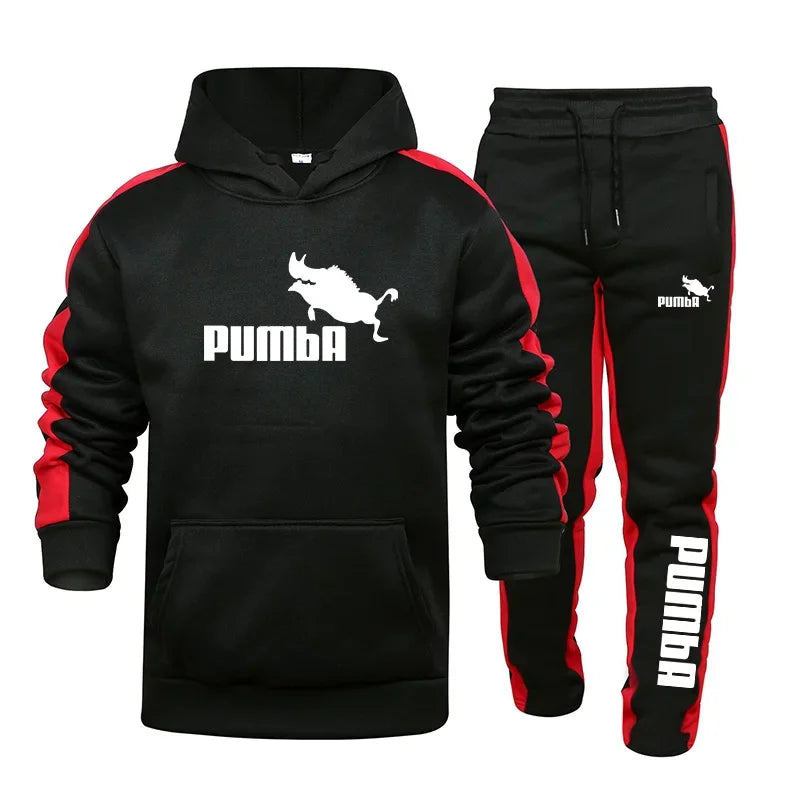 Mens Sweatshirt Suit High Quality Hooded Tracksuit