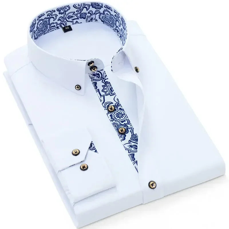 Men's Cotton Shirt Formal Business