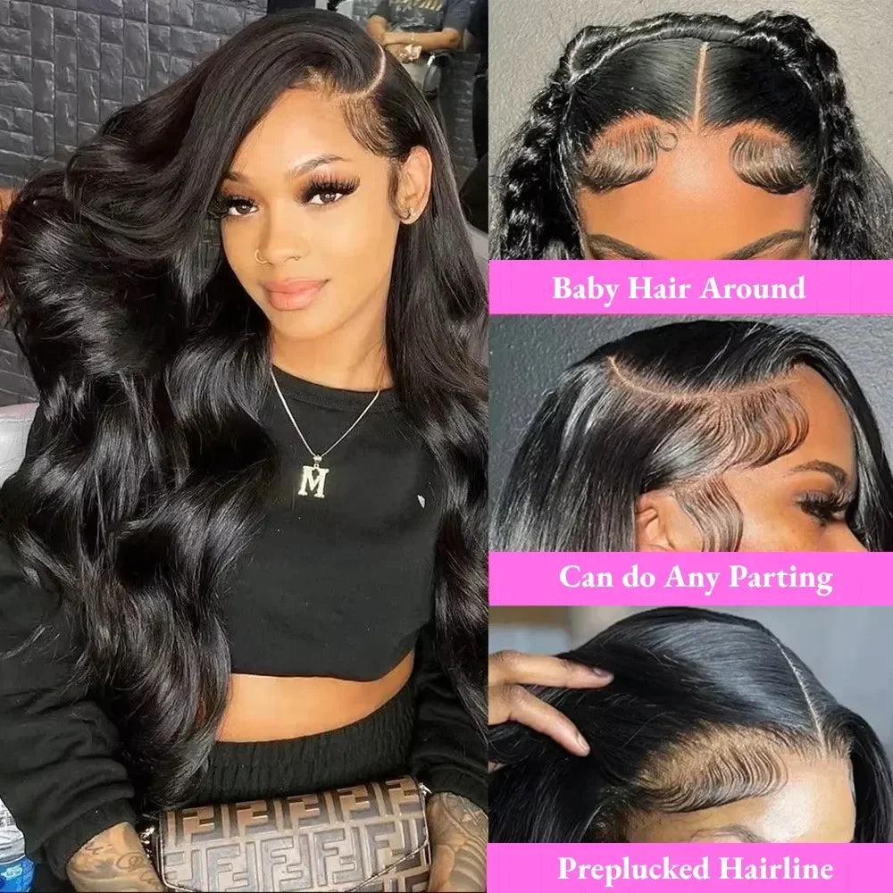 Human Brazilian Hair Lace Frontal Wig