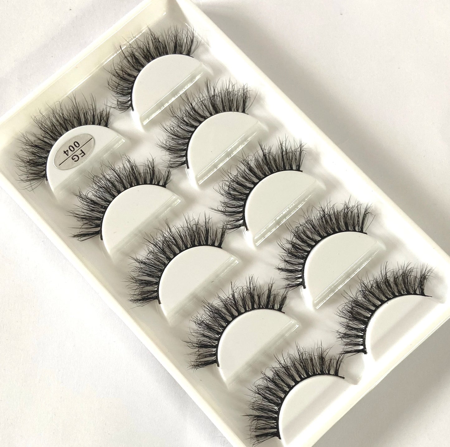 Handmade 3d mink lashes short False Eyelashes Dense Natural Long Messy Eye Lashes Reusable Stage Makeup False Eyelashes