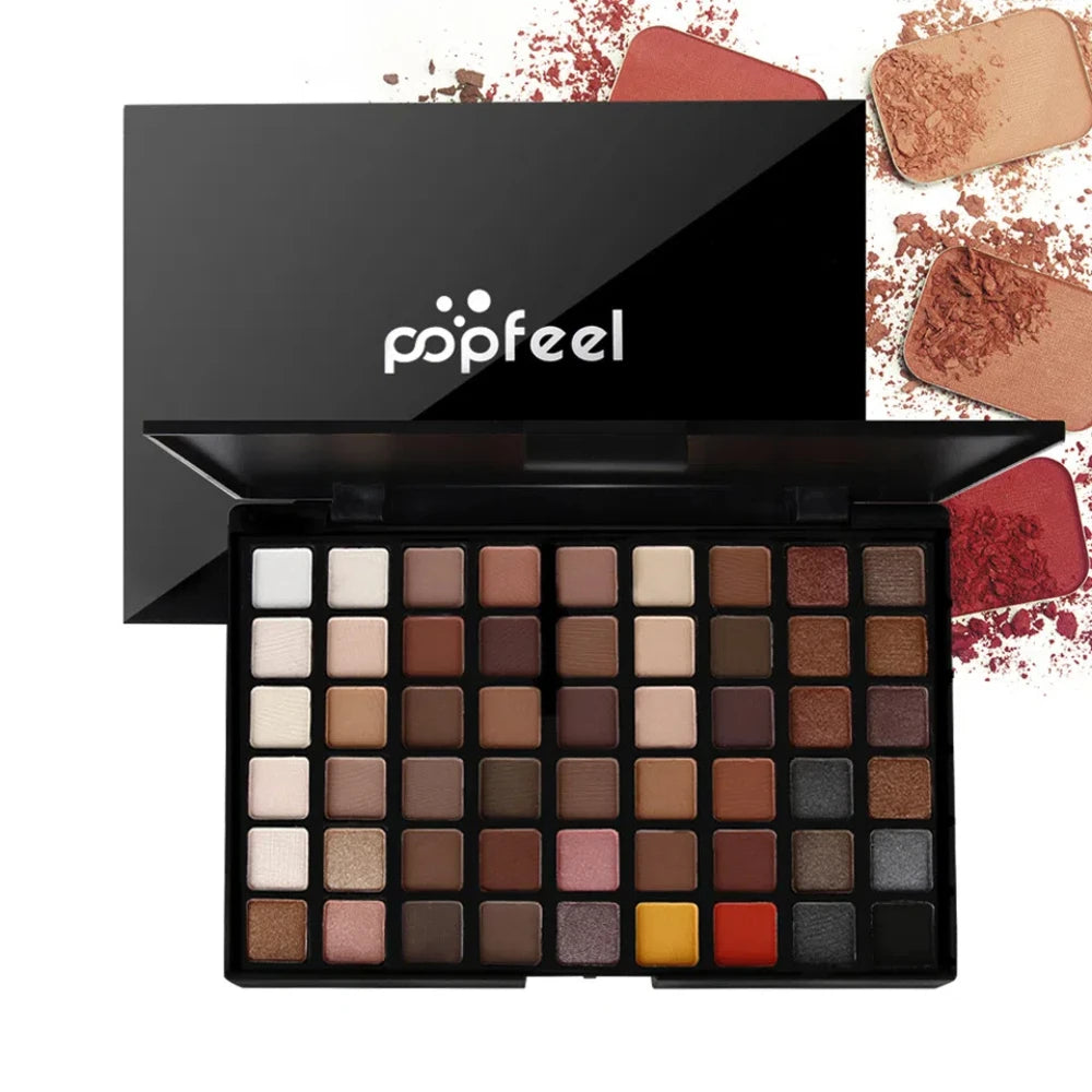 Eyeshadow Palette Professional Makeup Shimmer Matte Eyes Shadow Colorful Sexy High Pigmented Fine Texture Cosmetics