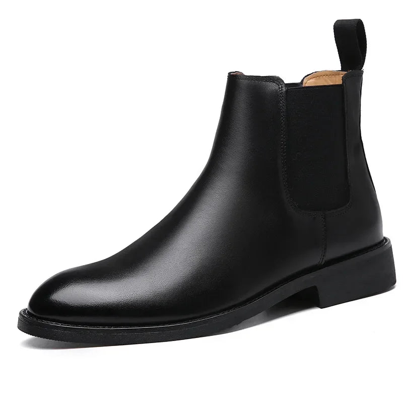 Chelsea Boots Men Pointed Comfortable