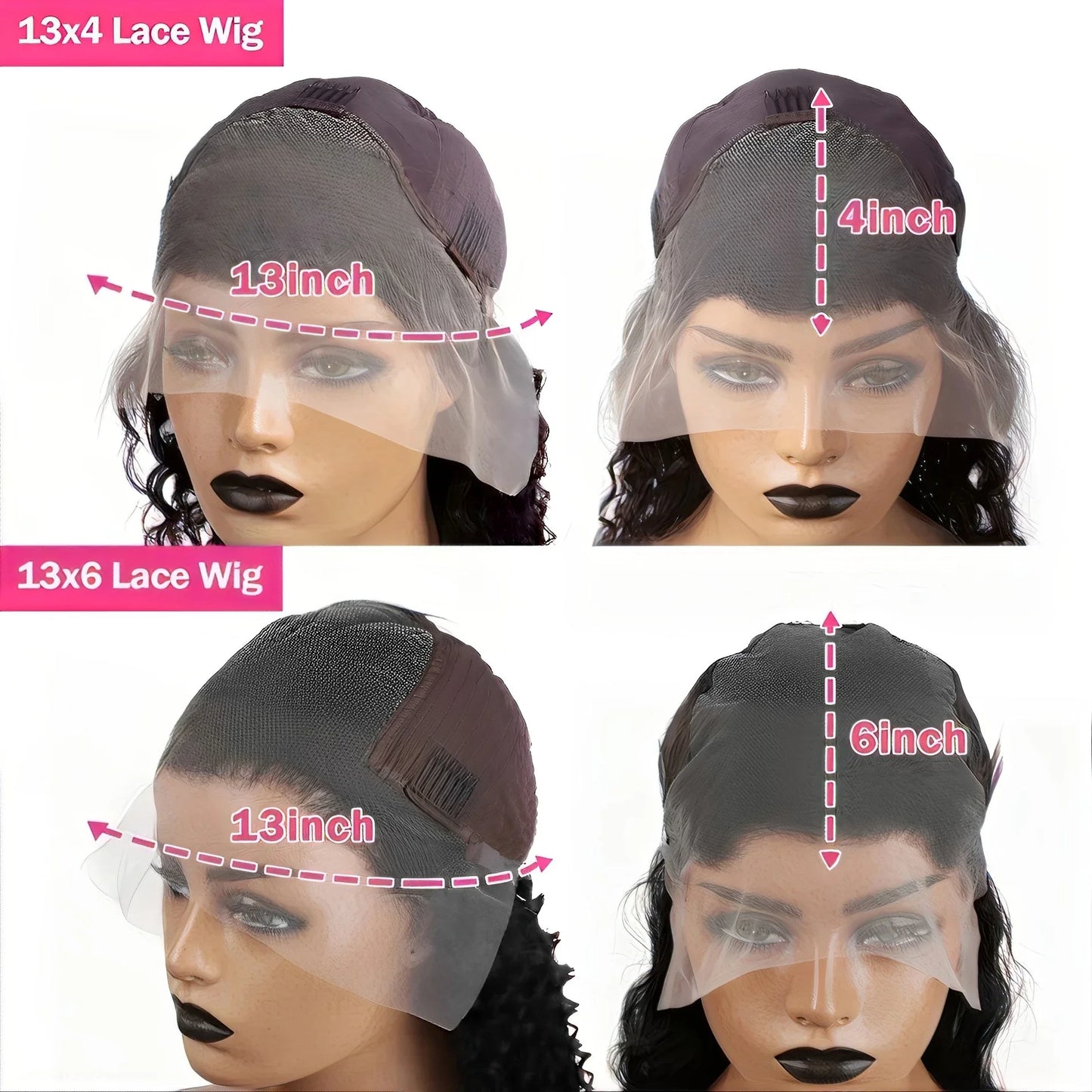 13x4 & 13x6 HD Lace Front Straight Bob Wig – Human Brazilian Hair Wig for Women