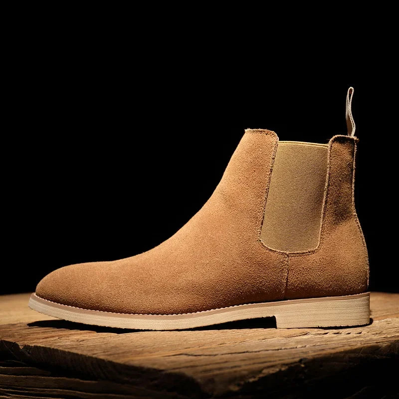 Chelsea Boots Men Pointed Comfortable