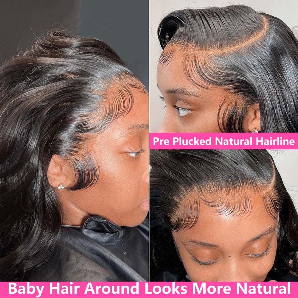 Body Wave Lace Front, Lace Frontal Wig Brazilian Hair For Women