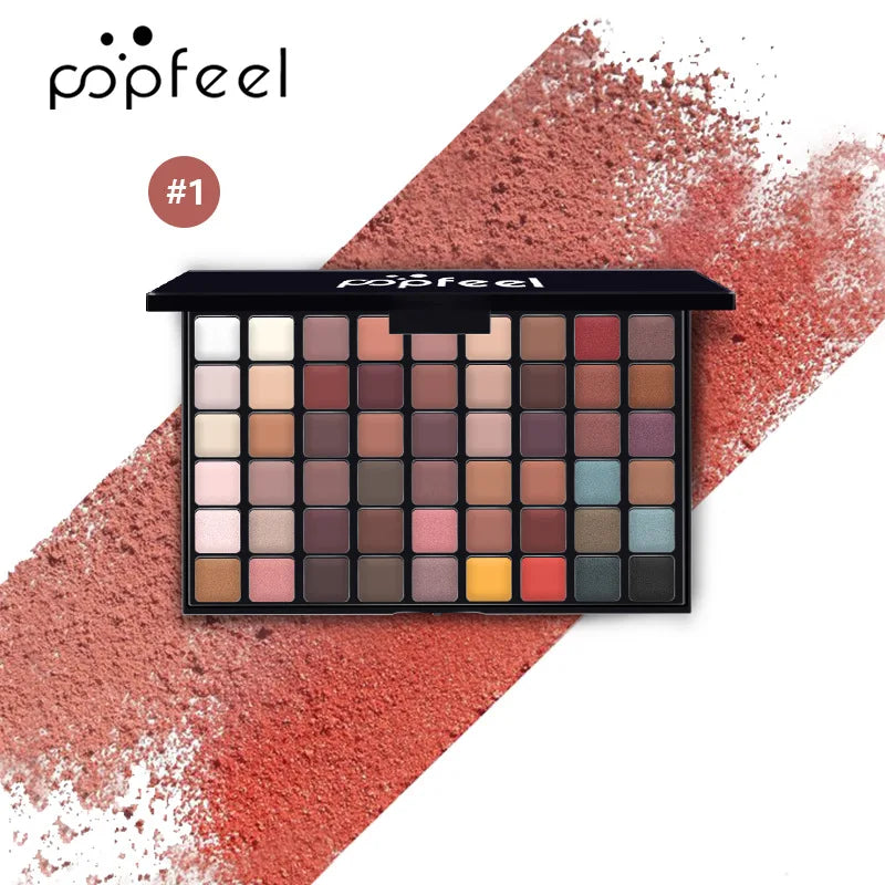 Eyeshadow Palette Professional Makeup Shimmer Matte Eyes Shadow Colorful Sexy High Pigmented Fine Texture Cosmetics