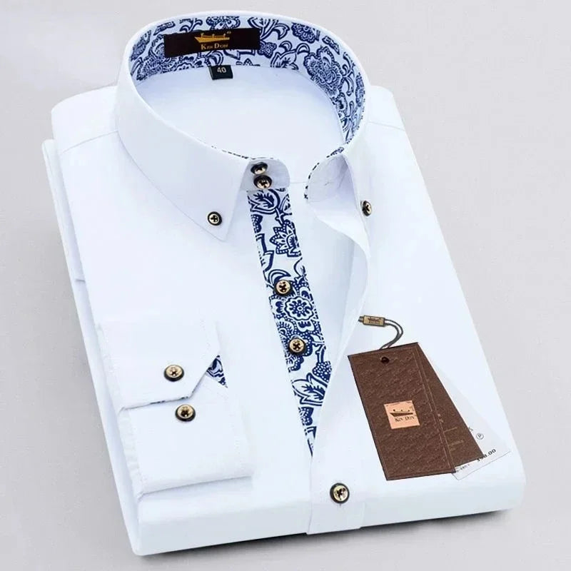 Men's Cotton Shirt Formal Business