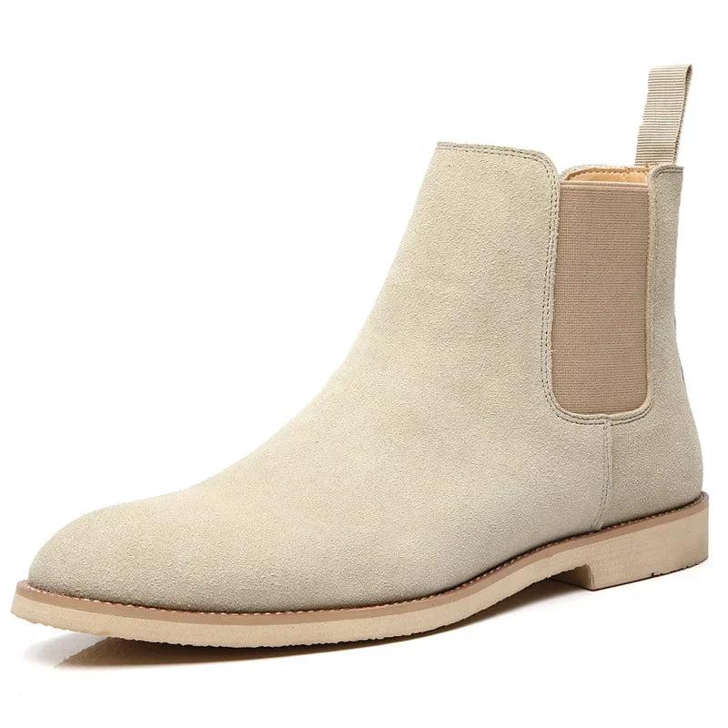 Chelsea Boots Men Pointed Comfortable