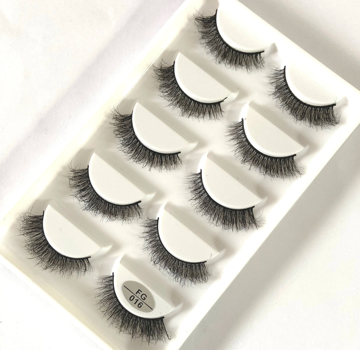 Handmade 3d mink lashes short False Eyelashes Dense Natural Long Messy Eye Lashes Reusable Stage Makeup False Eyelashes