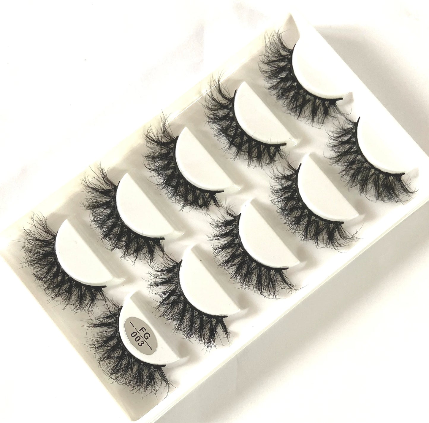 Handmade 3d mink lashes short False Eyelashes Dense Natural Long Messy Eye Lashes Reusable Stage Makeup False Eyelashes