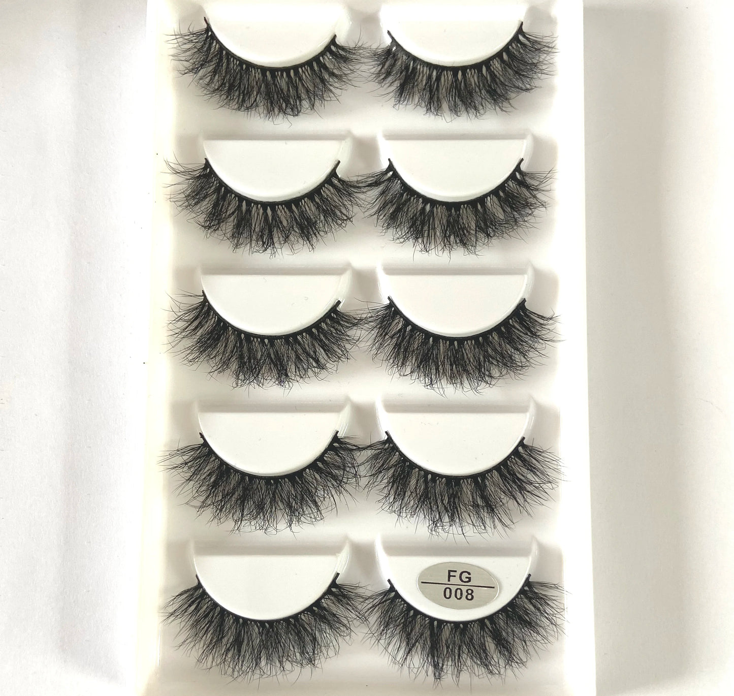 Handmade 3d mink lashes short False Eyelashes Dense Natural Long Messy Eye Lashes Reusable Stage Makeup False Eyelashes