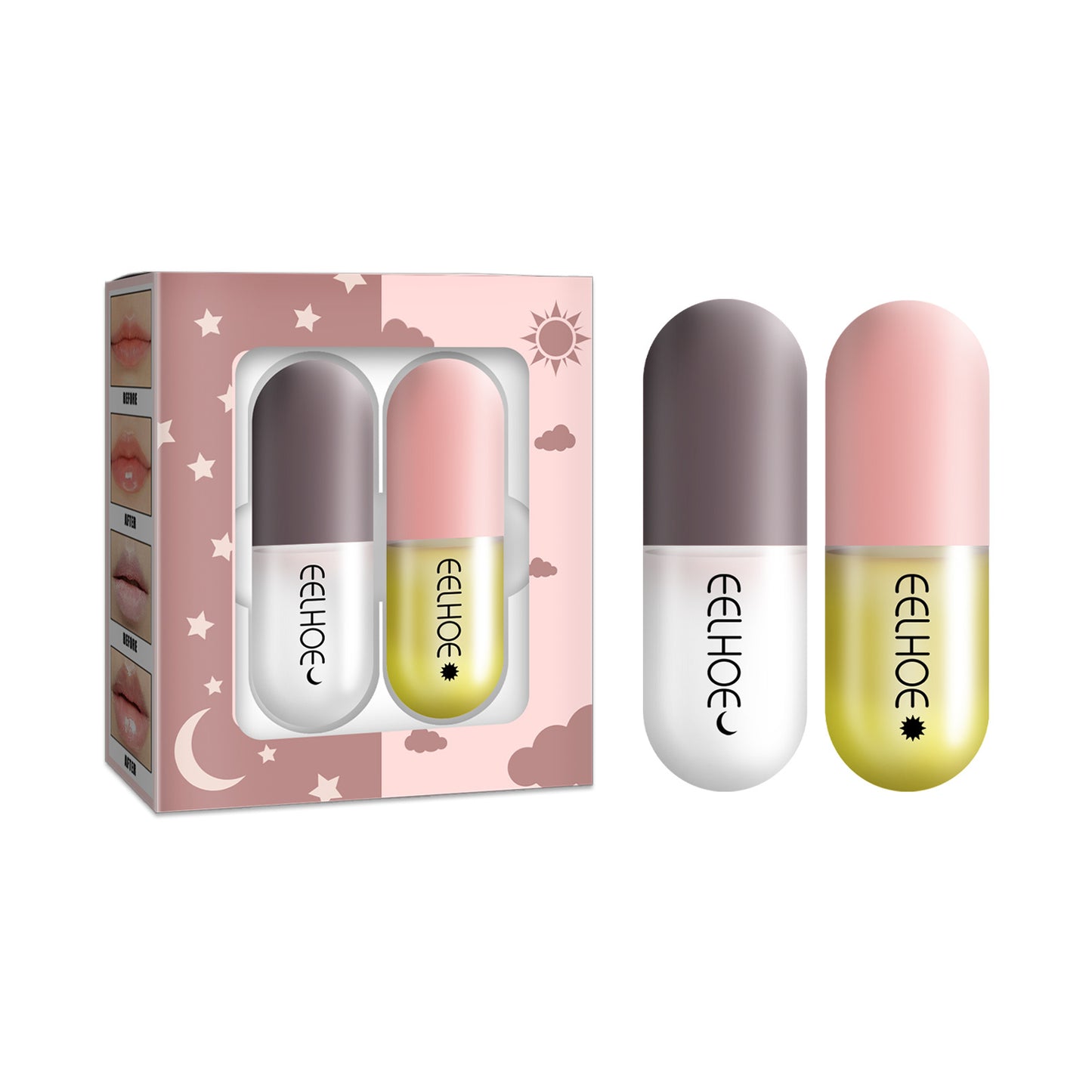 EELHOE Lip Moisturizing Capsules: Hydrate, Plump, and Enhance Lip Elasticity